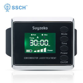 Zegarek do terapii laserowej o długości 650nm 1 rok gwarancji na leczenie cukrzycy / nieżytu nosa